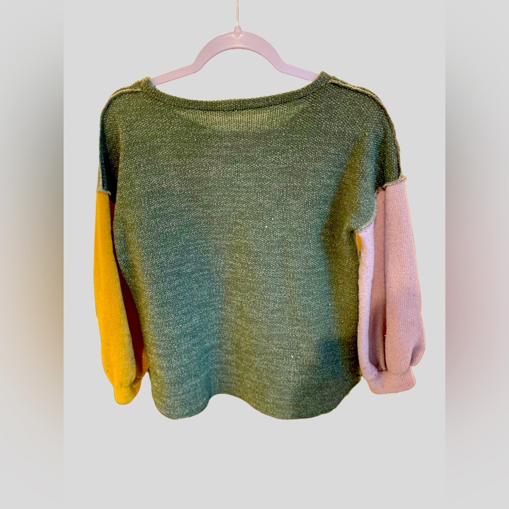 Color-block Sweater - Picture 2 of 3